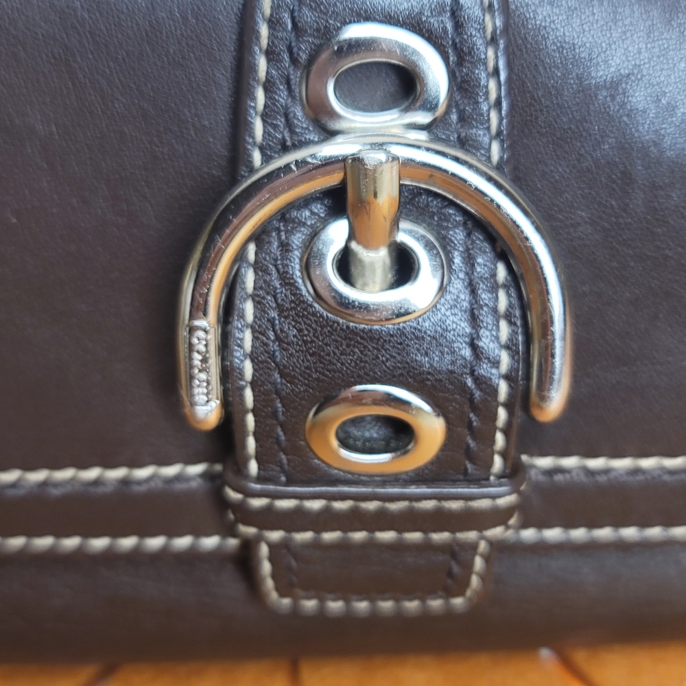 Vintage Coach leather wallet - Picture 6 of 14